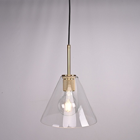 Подвесной Светильник Rh Utilitaire Funnel Pendant Brass Imperiumloft 123649-22 - фото