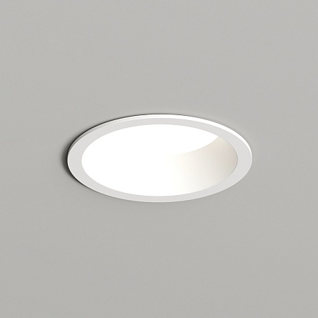 DK3103-WH Встраиваемый влагозащищенный светильник, IP 65, 10 Вт, GU5.3, LED, белый, пластик - фото