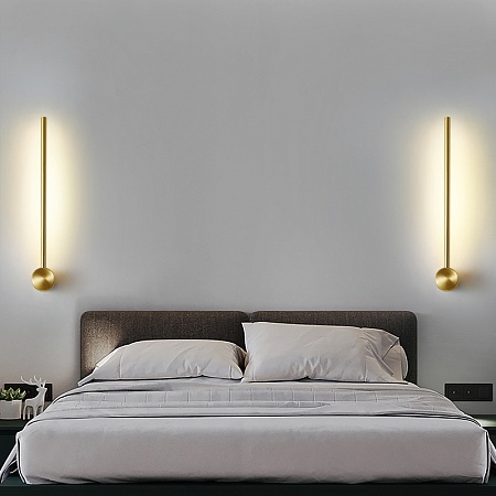 Настенный Светильник Wall Lines L60 Black Imperiumloft 154863-26 - фото
