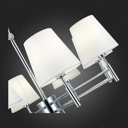 Светильник подвесной Хром/Белый E14 8*40W SLE105403-08 - фото