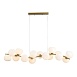 Светильник подвесной ST-Luce Латунь/Белый G9 16*5W 4000K SL1519.303.16 - фото