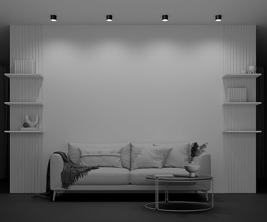 Потолочный светильник Technical Glam C096CL-GX53-B - фото