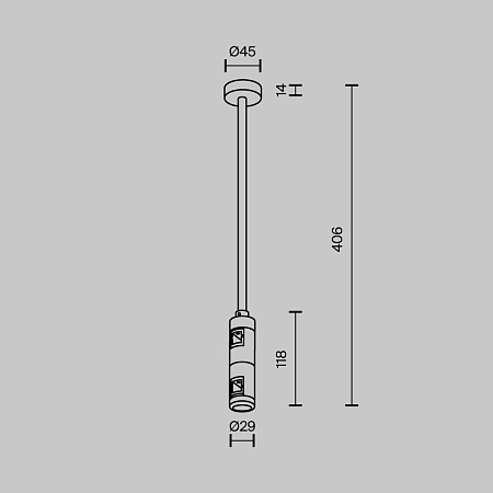 Комплектующие для трековой системы Technical TRA158C-D1-B - фото