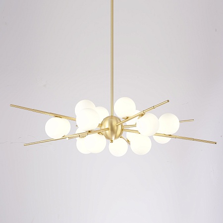 Люстра Cherry Bomb 16 Balls Gold Imperiumloft 148018-22 - фото