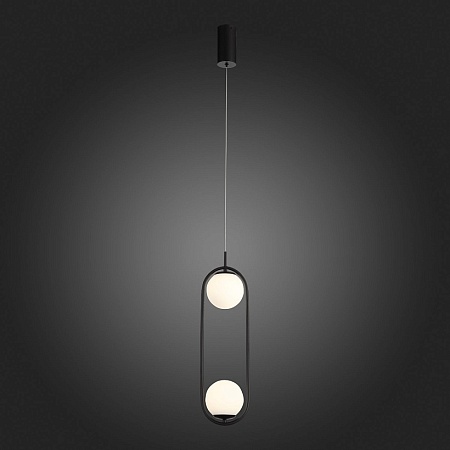 Подвес ST-Luce Черный/Белый LED 2*8W 4000K SL395.403.02 - фото