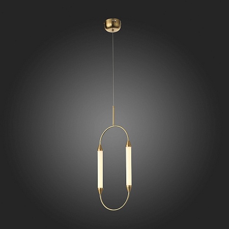 Подвес ST-Luce Латунь/Белый LED 2*4W 3000K SL6004.303.02 - фото