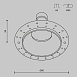 Встраиваемый светильник Technical DL126-GU10-TRS-W - фото