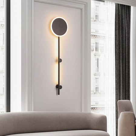 Настенный Светильник Mara H100 Black Трехцветный Свет Imperiumloft 224343-23 - фото