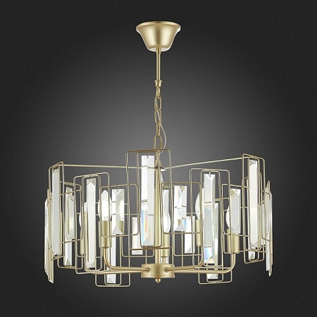 Светильник подвесной Шампань/Прозрачный E14 5*40W SLE103403-05 - фото