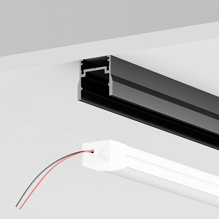 Профиль 3м Elasity IP накладной черный - фото