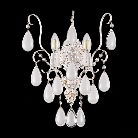 Светильник настенный Золотистый/Белый матовый E14 2*60W SLE160301-02 - фото