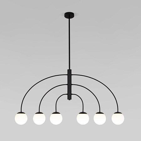 Потолочный светильник Eurosvet 30179/6 черный - фото