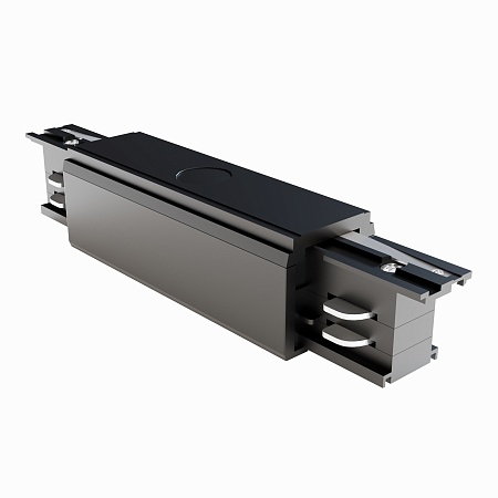 Коннектор прямой Trinity черный - фото