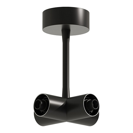 Потолочный токопроводящий X-коннектор ST-Luce Черный ST1602.469.00 - фото