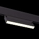 Магнитный трековый светильник Черный LED 1*12W 3000K 720Lm Ra>90 120 IP20 L219xW22xH108 ST363.436.12 - фото