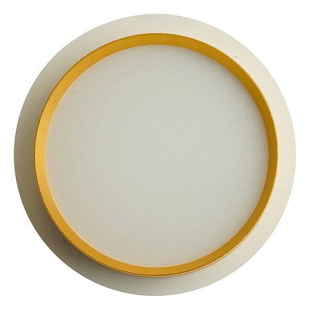 Светильник встраиваемый Feron DL507 потолочный GX53 белый + золото круг - фото
