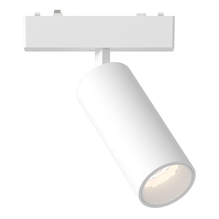 Магнитный трековый светильник Белый LED 1*9W 3000K 540Lm Ra>90 IP20 D44xH110 48V ST677.536.09 - фото