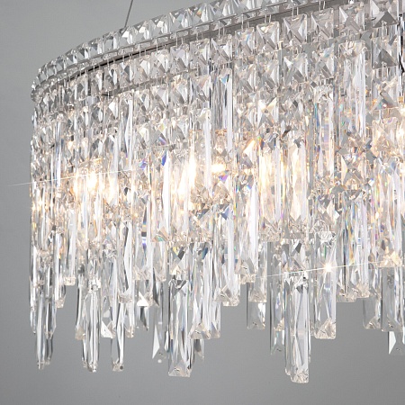 Подвесной светильник Eurosvet 60159/10 хром - фото