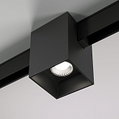 Slim Magnetic Трековый светильник 12W 4200K Solo чёрный 85055/01 85055/01 Elektrostandard