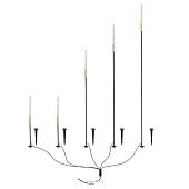 Грунтовый светильник Arte Lamp MUSTER A1083PA-5BK