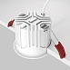 Встраиваемый светильник Technical  DL043-01-15W3K-D-RD-WB - фото