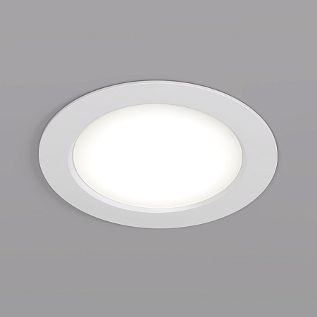DK3049-WH Встраиваемый светильник, IP 20, 7Вт, LED, белый, пластик - фото