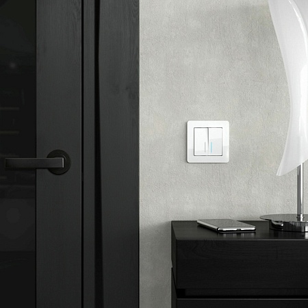 Рамка из акрила на 1 пост Acrylic белый W0012701 - фото