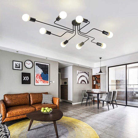 Потолочная Люстра Scheme Black Imperiumloft 102019-26 - фото