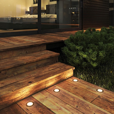 Подсветка для лестниц и дорожек MRL LED 1108 чёрный Elektrostandard - фото