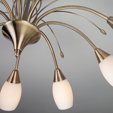 Потолочный светильник Eurosvet 22080/9 античная бронза - фото