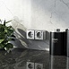Розетка с заземлением, шторками и USB тип A+C Gallant серебряный W5071706 - фото