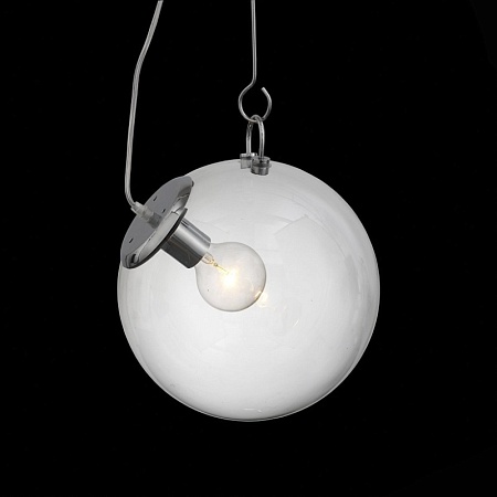 Светильник подвесной ST-Luce Хром/Прозрачный E27 1*60W SL550.103.01 - фото