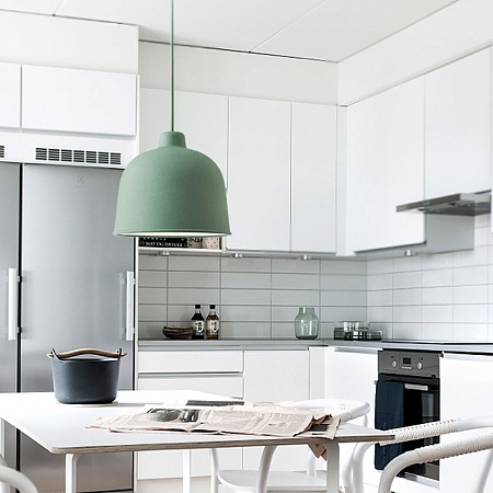 Люстра Grain Pendant Lamp White Imperiumloft 178319-26 - фото