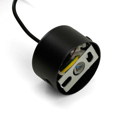 Светильник потолочный Feron ML1028 Barrel levitation на подвесе MR11 35W 230V, черный 40*250 - фото