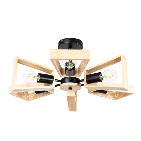 Потолочная люстра Arte Lamp BRUSSELS A8030PL-6BK - фото