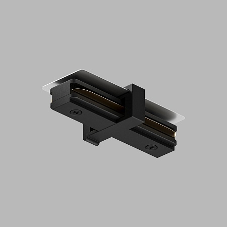 TR1101-BK Прямой соединитель для шинопровода, черный - фото