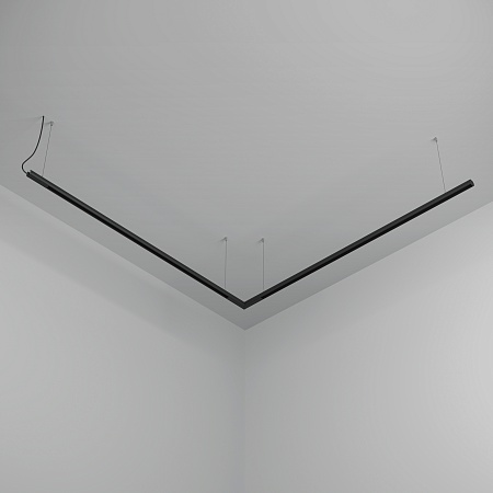 Шинопровод 2м подвесной круглый basity, черный Technical Busbar trunkings Basity TRX172-R-112B - фото