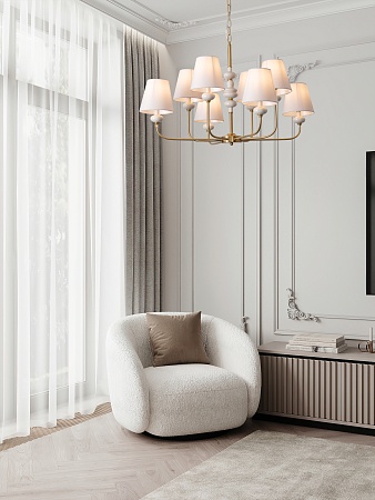 Подвесной светильник Freya FR2038PL-06BS - фото