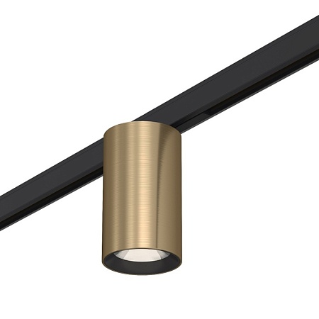 Магнитный трековый светильник Латунь LED 1*9W 3000K 500Lm Ra>90 36° IP20 D45xH63 24V ST671.336.09 - фото