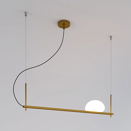 Подвесной светильник Eurosvet 70145/1 латунь - фото