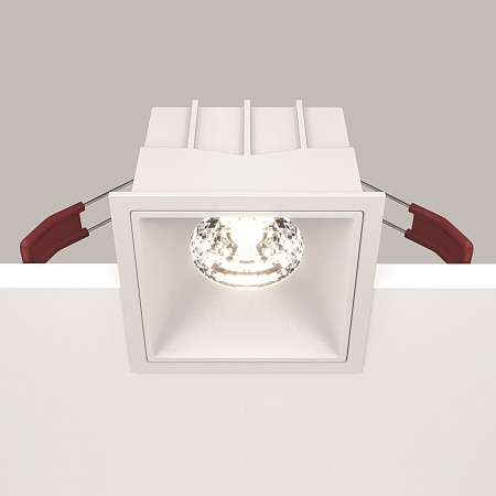 Встраиваемый светильник Technical Alfa LED DL043-01-15W4K-D-SQ-W - фото