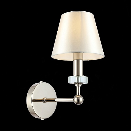 Светильник настенный ST-Luce Никель/Белый E14 1*40W SL1755.151.01 - фото