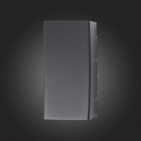 Светильник уличный настенный ST-Luce Черный кварцевый LED 2*5W 4000K SL088.421.02 - фото