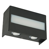 Светильник уличный светодиодный Feron DH901, 8W, 700Lm, 4000K, черный