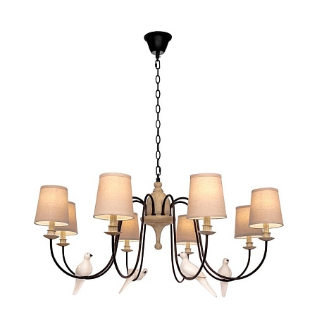 LOFT1029A-8 Подвесная люстра LOFT IT Birds - фото