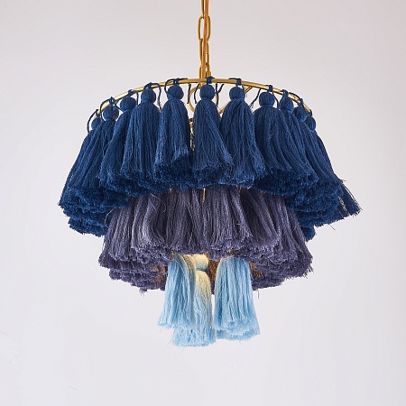 Подвесной Светильник Tassel Синий Imperiumloft 181895-26 - фото