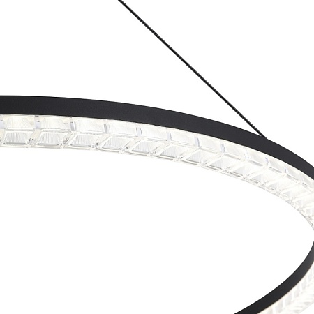 Светильник подвесной ST-Luce черный/прозрачный LED 1*54W 4000K SL1018.413.01 - фото