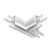 Коннектор Т-образный Exility встраиваемый белый