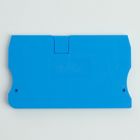 LD560-1-100 Торцевая заглушка для ЗНИ LD552 10 мм²  (JXB ST 10), синий - фото