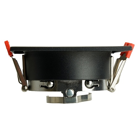 Светильник встраиваемый Feron DL3112 потолочный MR16 G5.3  черный + золото - фото